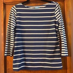 J. McLaughlin boat neck shirt- Small